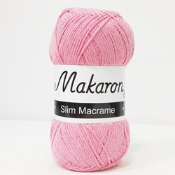 Slim Macrame světle růžová 2mm